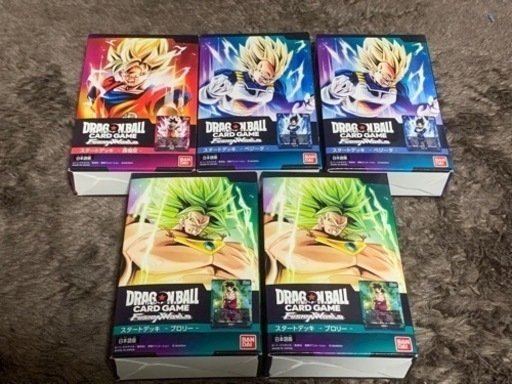 ドラゴンボール覚醒の鼓動　スタートデッキ×5個
