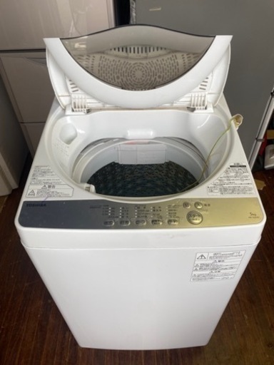 北九州市内配送無料 保証付き 2019年式 AW-5G6-W 全自動洗濯機 グラン