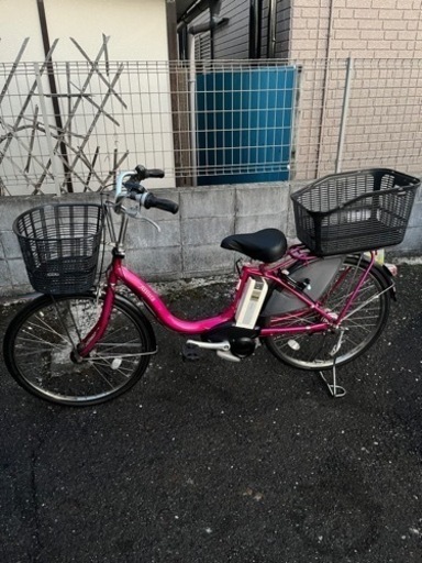 BRIDGESTONE Assista  電動アシスト自転車 24㌅ 内装3段変速 (6.0Ahバッテリー・充電器 付)