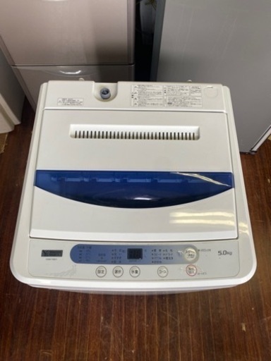 福岡市内配送設置無料　2019年式　YAMADASELECT(ヤマダセレクト)　YWMT50G1　ヤマダ電機オリジナル　全自動電気洗濯機　(5kg