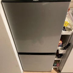 AQUA冷凍庫付き冷蔵庫2020年　126L