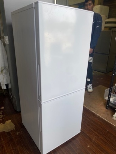 福岡市内配送設置無料 2023年式 140L 霜取り不要 2ドア冷蔵庫 WH(NTR-140)