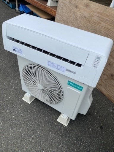 配送取付込み金額　20年 6~9畳 ハイセンス エアコン 2.2kw 内部クリーン機能 HA-S22CE8-W
