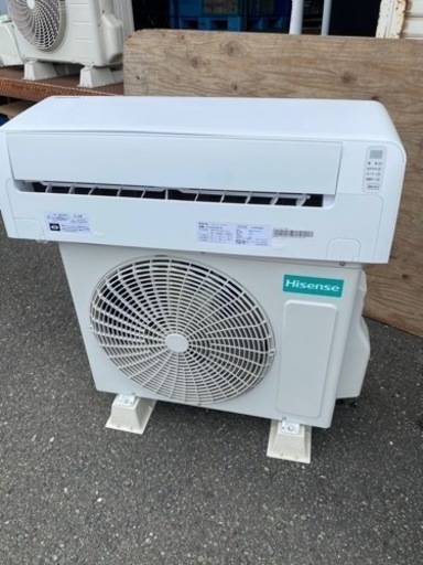 配送取付込み金額　20年 6~9畳 ハイセンス エアコン 2.2kw 内部クリーン機能 HA-S22CE8-W