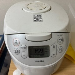 東芝　5.5合タイマー付き炊飯器