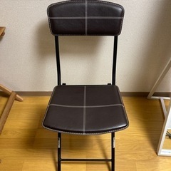 【引き渡し決定】折りたたみ椅子 ニトリ