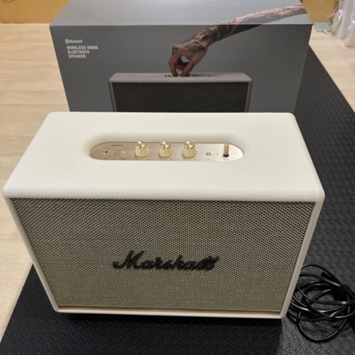 Marshall Woburn II ホワイト Bluetooth スピーカー