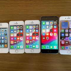 【取引完了】【iPhone（5台セット）】iPhone4s、iP...