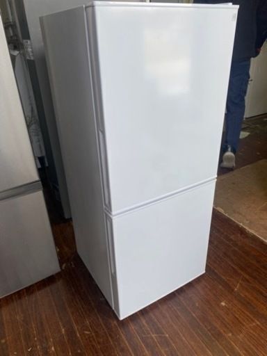 福岡市内配送無料　2021年　106L 2ドア冷蔵庫 Nグラシア WH