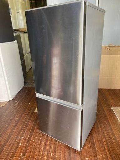 福岡市内配送無料　AQR-U18F-S 冷蔵庫 ステンレスシルバー [2ドア /右開きタイプ /184L]
