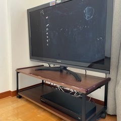 【3/19引取限定】2011年製REGZAテレビとテレビ台