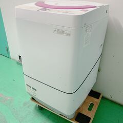 洗濯機 2014年製 SHARP ES-55E9-KP 引き取り...