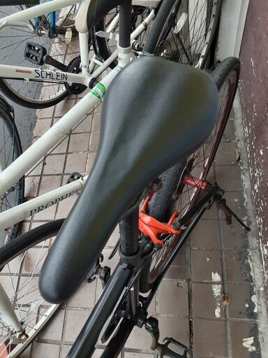 リサイクルショップどりーむ鹿大前店 No636 クロスバイク 白 ギア切替