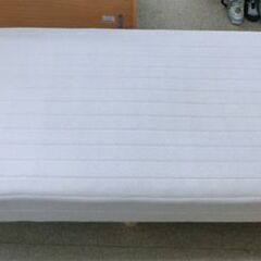 足付きマットレス シングル DCM 38×97×200cm コイルスプリング 脚付き 