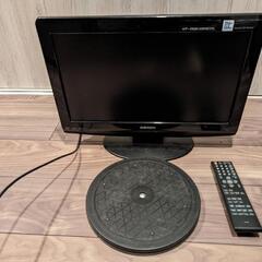 オリオン　液晶テレビ 19型　回転テーブル付き