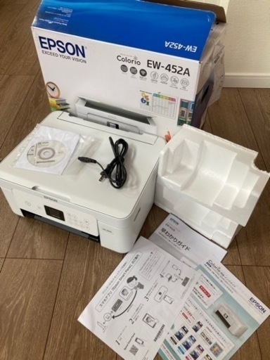 ほぼ新品！プリンターEPSON EW-452A 2023年製