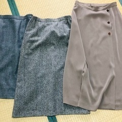 スカート3枚（サイズM〜L）
