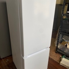 北九州市内配送無料　保証付き　2022年式　YRZF15J ヤマダオリジナル ２ドア冷蔵庫 (156L・右開き) ホワイト