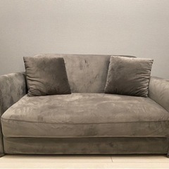 LOWYA ソファベッド 韓国インテリア風スカートソファ [幅130]