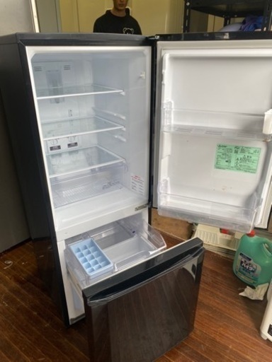 北九州市内配送可能 保証付き 2019年式 三菱電機 146Lコンパクト2ドア