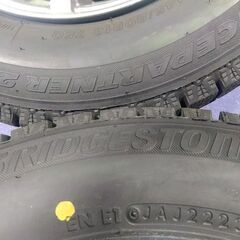 冬 軽自動車☆2023年☆人気 ブリヂストン 13インチ【~90％ 富山】N-BOX ムーヴ タント ミラ ワゴンR アルト ラパン スペーシア EK Nボックス 145/80R13 中古4本