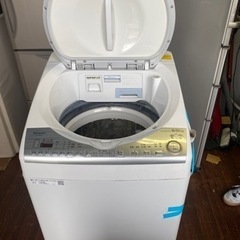 北九州市内配送無料 保証付き 2019年式 シャープ SHARP タテ型洗濯乾燥