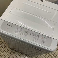 2023年　パナソニック　洗濯機　5kg ピカピカ