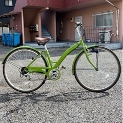 自転車　シマノ6段変速付き