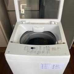 北九州市内配送無料　保証付き　2023年式　6kg全自動洗濯機(NTR60 ホワイト)