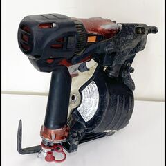 中古 マックス MAX エア釘打機 HN-65N3(D)-R マイスターレッド 赤