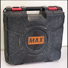 中古 マックス MAX エア釘打機 HN-65N3(D)-R マイスターレッド 赤