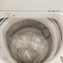 ☆ジモティ割あり☆ Panasonic 洗濯機 ホワイト クリーニング済 YJ1808