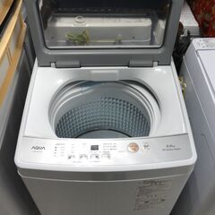 未清掃！ アクア 洗濯機 5.0kg 高年式 2023年製 AQW-S5N ホワイト 家電 全自動電気洗濯機 AQUA 生活家電 札幌市 中央区 南12条