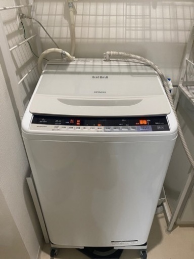 日立ビートウォッシュ8キロ洗濯機美品