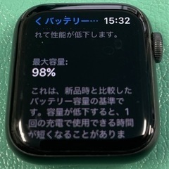 ★タイムセール★ 【超美品】Apple Watch SE 40mm GPSモデル 黒 アルミニウム