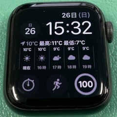 ★タイムセール★ 【超美品】Apple Watch SE 40mm GPSモデル 黒 アルミニウム