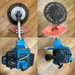 I634 🌈 Shindaiwa エンジン刈払機 S26B エンジン1発始動！　⭐ 動作確認済 ⭐ 簡易クリーニング済