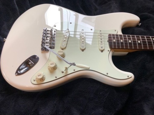 【美品!!】FenderJAPAN 2019年製 オリンピックホワイト  ストラトキャスター