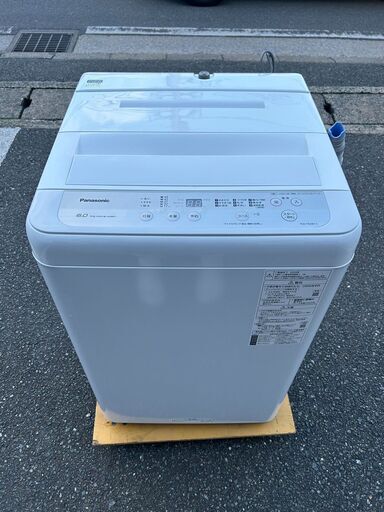 洗濯機 パナソニック NA-F60B13 2020年 6kg せんたくき【3ヶ月保証★送料に設置込】自社配送時代引き可※現金、クレジット、スマホ決済対応※