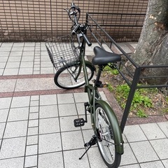 THREE STONE リニューアルモデル 折りたたみ自転車 折...