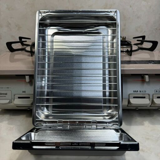 A4832 リンナイ 都市ガス用 ガスコンロ 2口 家庭用調理器具 据え置き型