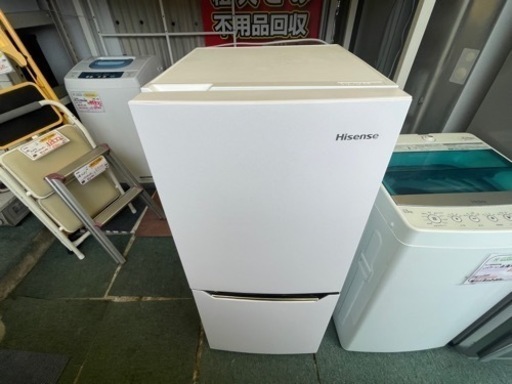 【リサイクルサービス八光】2019年製　ハイセンス　130L 2ドアノンフロン冷蔵庫　HR-D1302