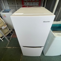 リサイクルサービス八光】2019年製 ハイセンス 130L 2ドアノンフロン