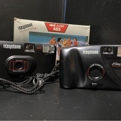 コンパクトフィルムカメラ ２台セット　Keystone Slim...