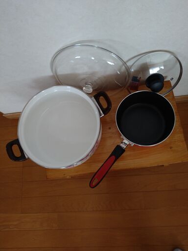 再値下げ　IH 対応鍋セット(未使用品)