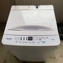 Hisense2020年製 洗濯機
