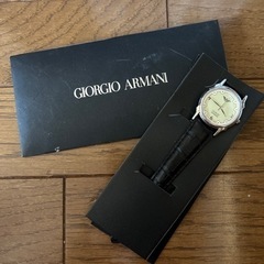 【ネット決済・配送可】【取引中】GIORGIO ARMANI 腕時計