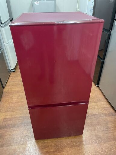 冷蔵庫　No.11918　AQUA　2017年製　157L　AQR-16F-(R)　【リサイクルショップどりーむ天保山店】