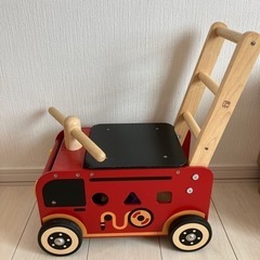 玩具　ベビー　手押し車　木製　