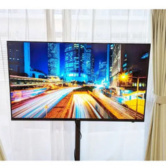 【商談中】50インチ4Kチューナーレステレビ スタンド付譲ります 商談中】50インチ4Kチューナーレステレビ スタンド付譲ります